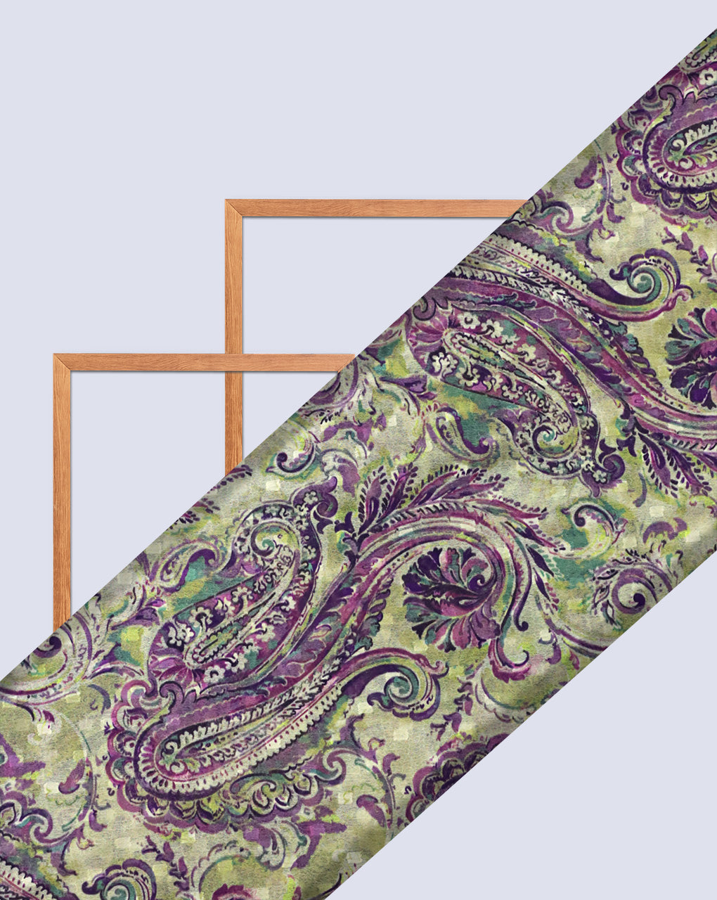 PAISLEY DESIGN DIGITAL PRINTED FABRIC (WIDTH-56 INCHES)