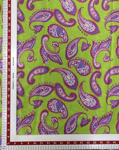 PAISLEY DESIGN DIGITAL PRINTED FABRIC (WIDTH-56 INCHES)