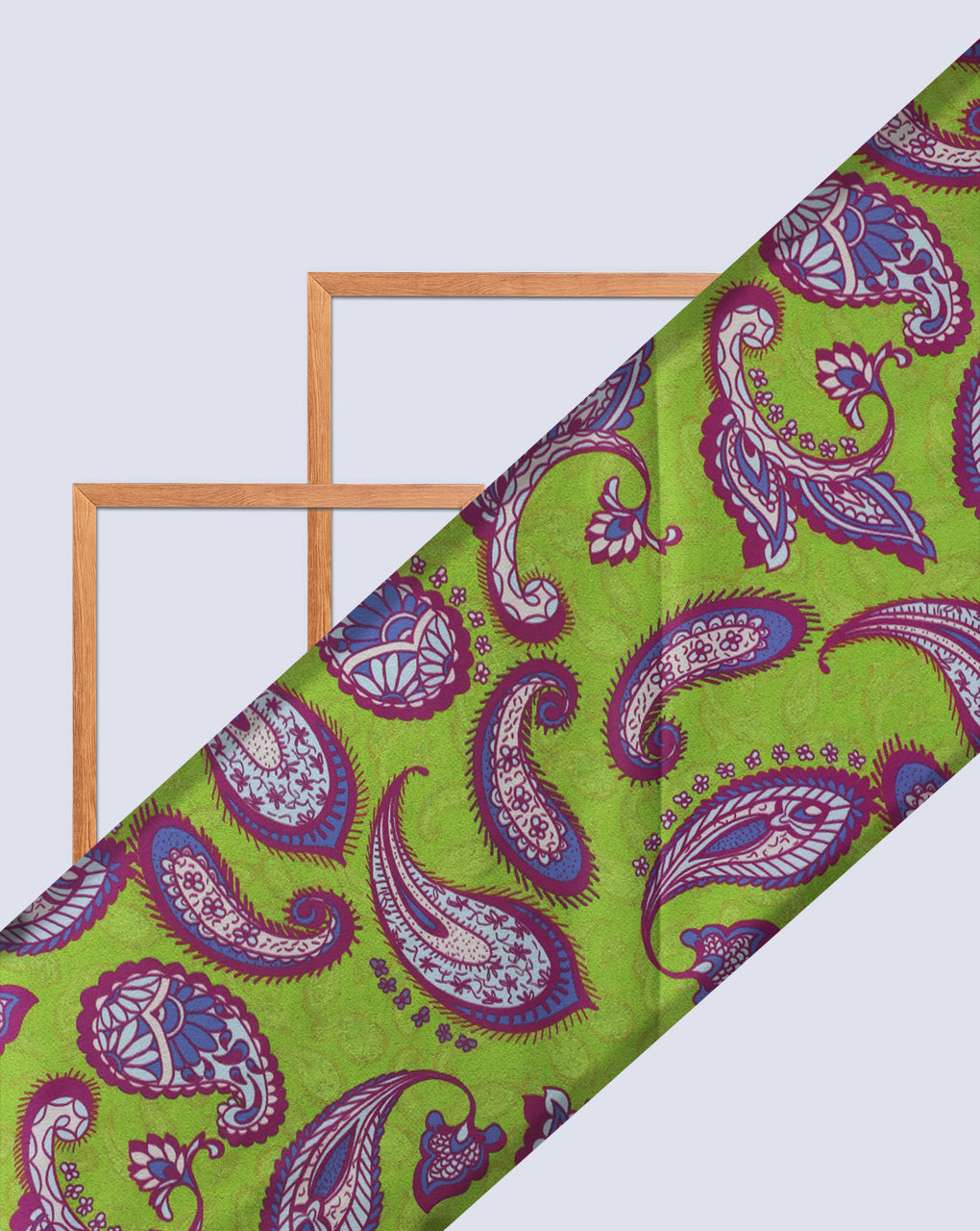 PAISLEY DESIGN DIGITAL PRINTED FABRIC (WIDTH-56 INCHES)