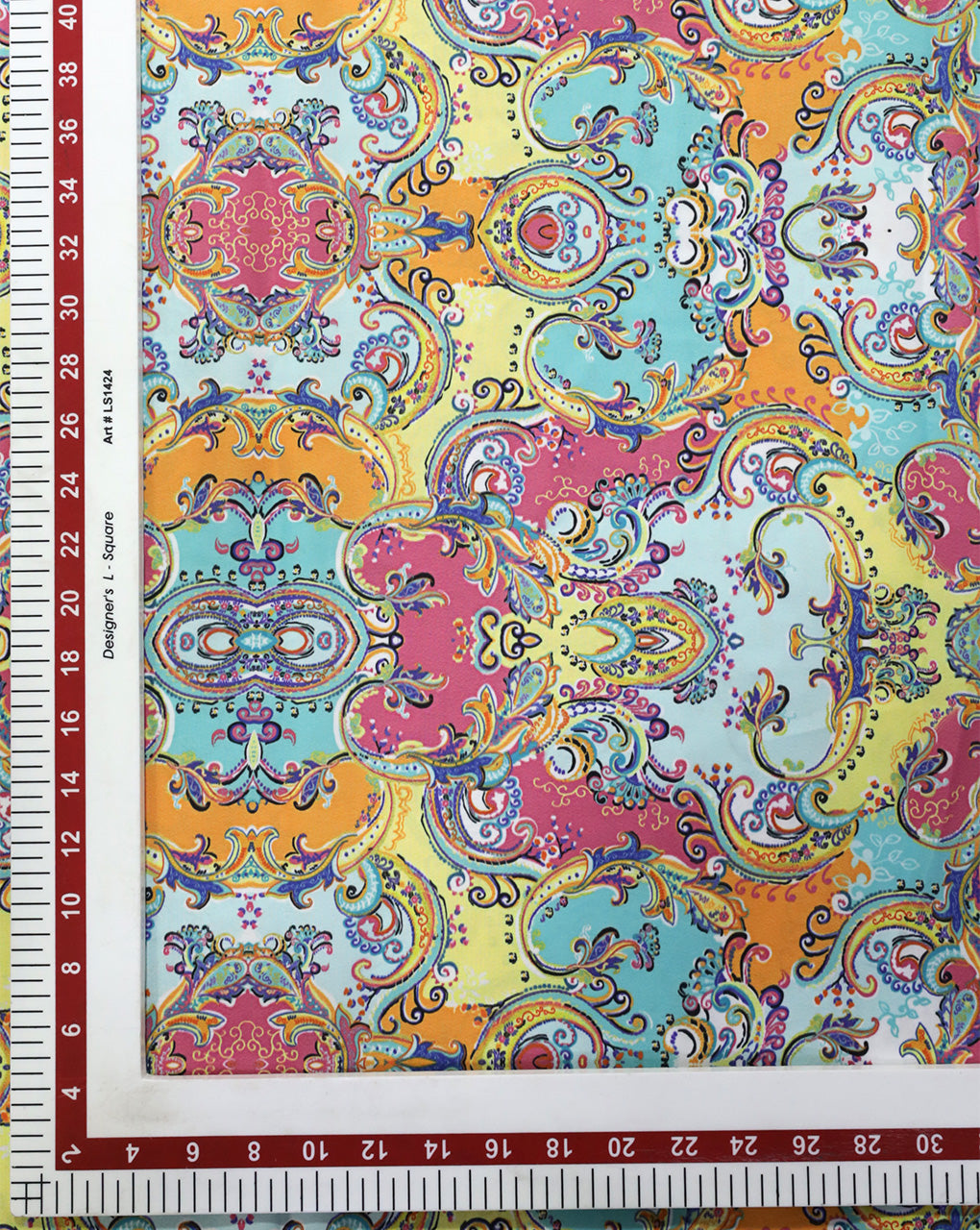 PAISLEY DESIGN DIGITAL PRINTED FABRIC (WIDTH-56 INCHES)