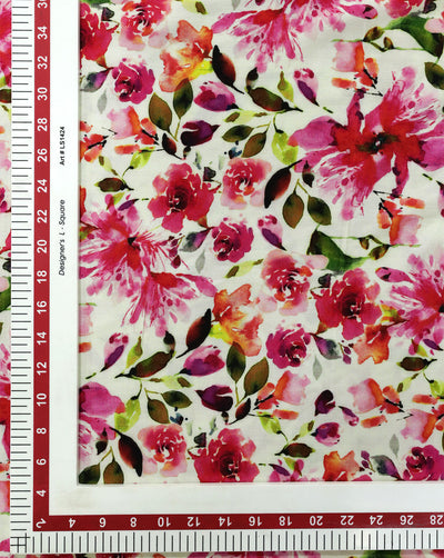 RAYON DIGITAL PRINTED FABRIC (WIDTH-56 INCHES)