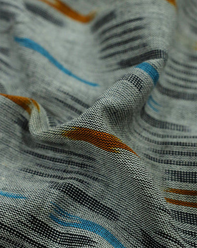 YARN DYED COTTON IKAT FABRIC