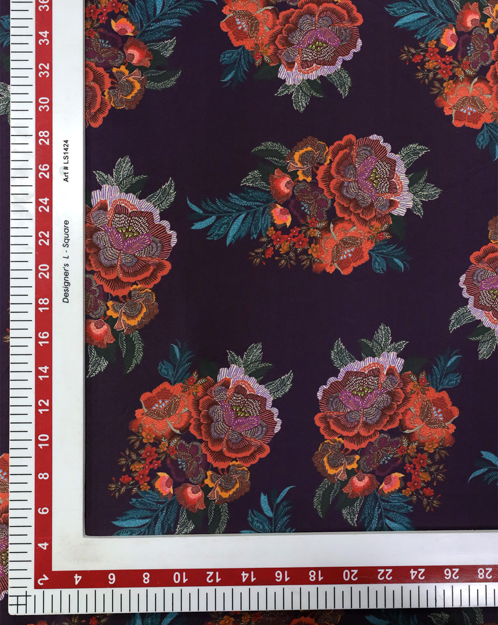 POLYESTER DIGITAL PRINTED FABRIC (WIDTH-56 INCHES)