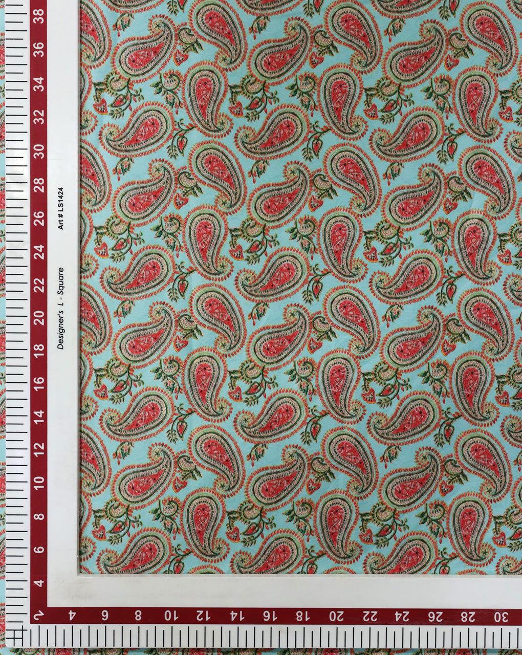 PAISLEY DESIGN DIGITAL PRINTED FABRIC (WIDTH-56 INCHES)