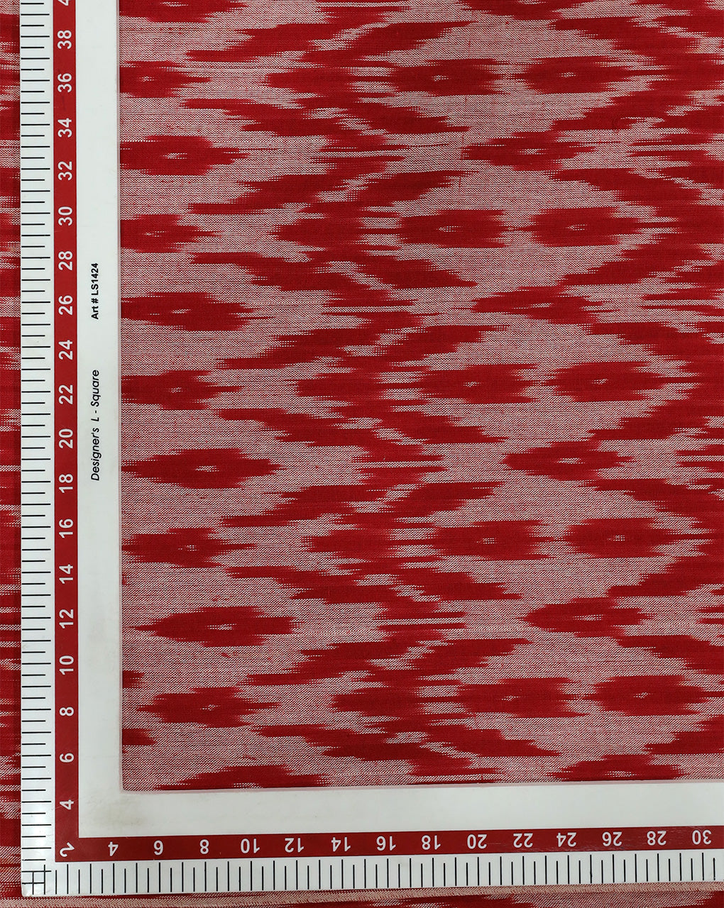 YARN DYED COTTON IKAT FABRIC