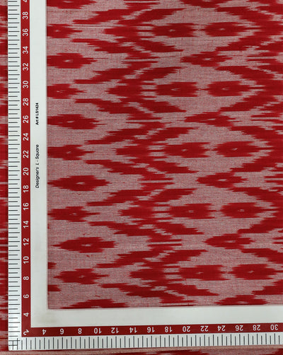 YARN DYED COTTON IKAT FABRIC