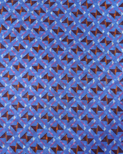 GEOMETRIC DESIGN DIGITAL PRINTED FABRIC (WIDTH-56 INCHES)