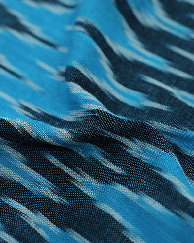 YARN DYED COTTON IKAT FABRIC