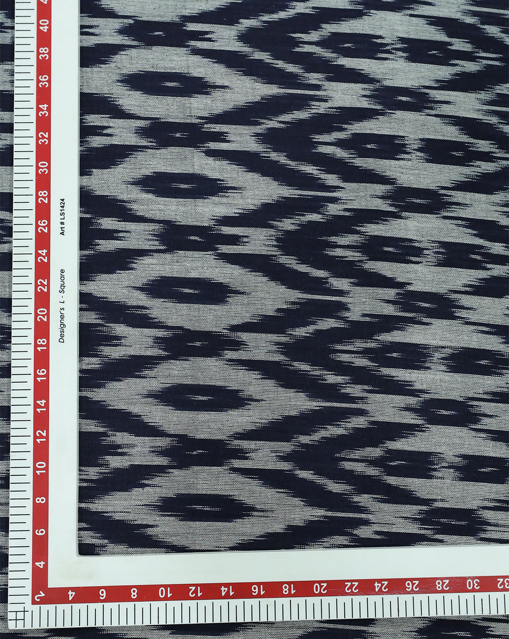 YARN DYED COTTON IKAT FABRIC