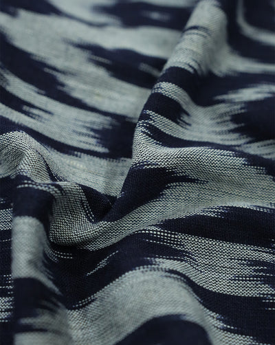 YARN DYED COTTON IKAT FABRIC