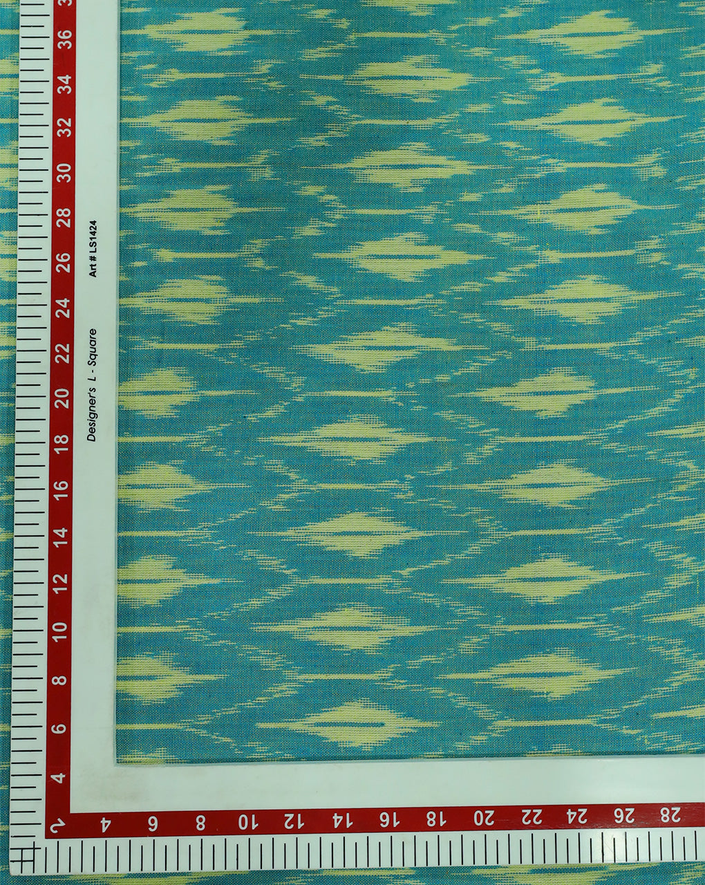 YARN DYED COTTON IKAT FABRIC