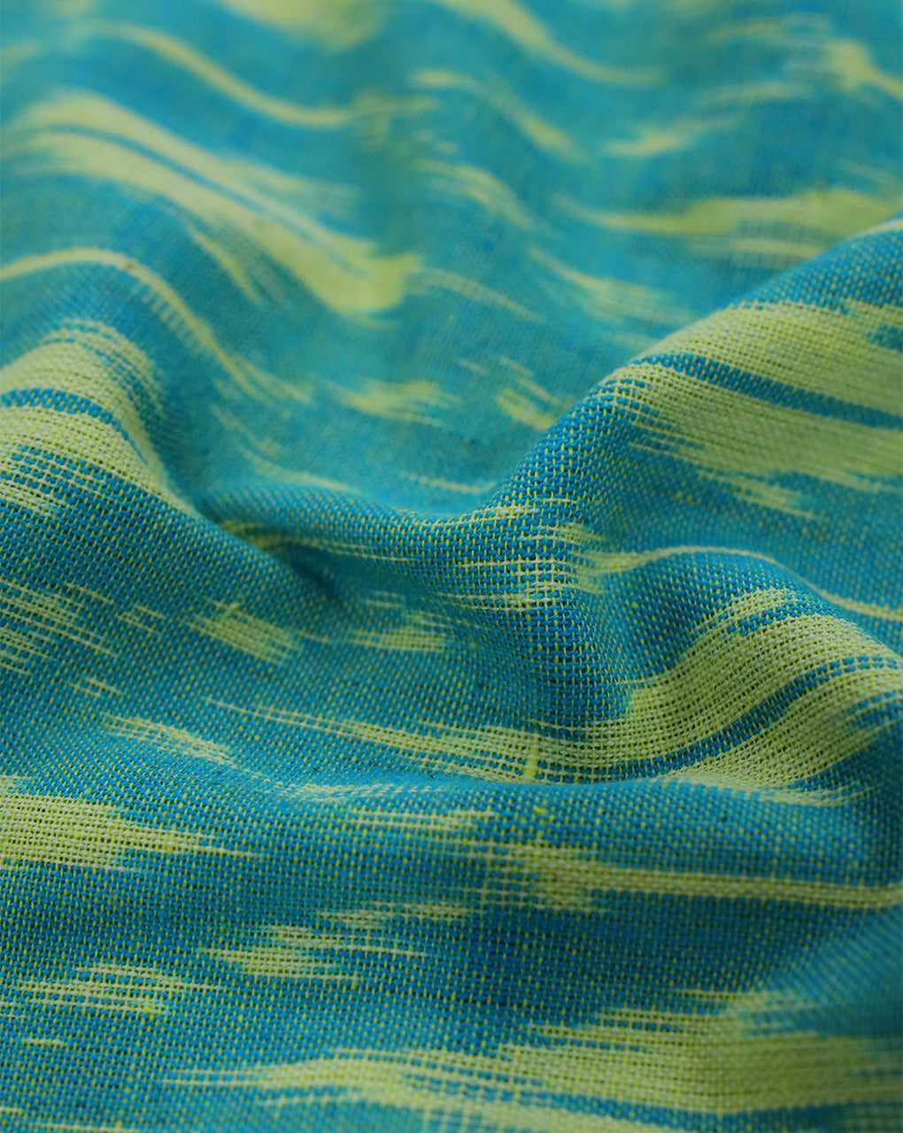 YARN DYED COTTON IKAT FABRIC