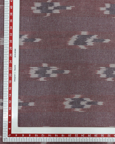 YARN DYED COTTON IKAT FABRIC