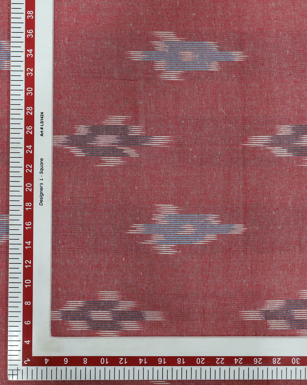 YARN DYED COTTON IKAT FABRIC