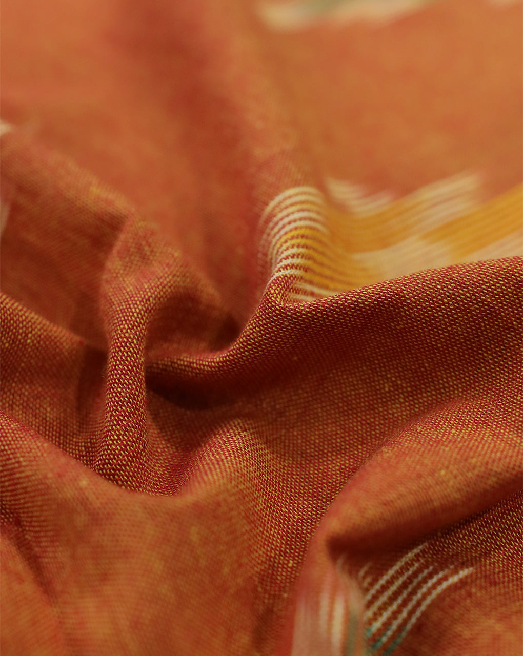 YARN DYED COTTON IKAT FABRIC