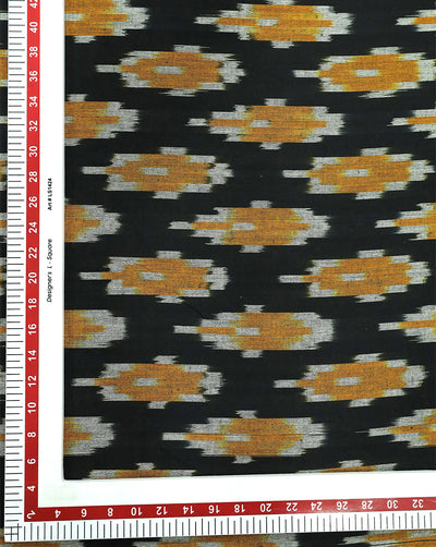 YARN DYED COTTON IKAT FABRIC