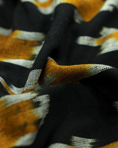 YARN DYED COTTON IKAT FABRIC