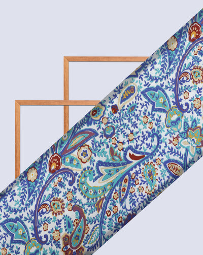 PAISLEY DESIGN DIGITAL PRINTED FABRIC (WIDTH-56 INCHES)