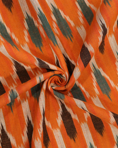 YARN DYED COTTON IKAT FABRIC