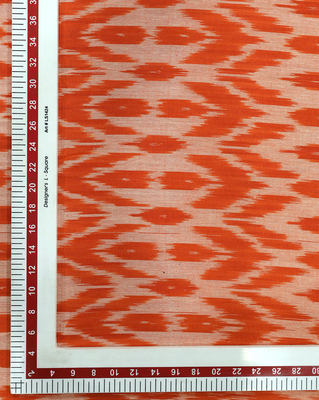 YARN DYED COTTON IKAT FABRIC