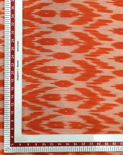 YARN DYED COTTON IKAT FABRIC