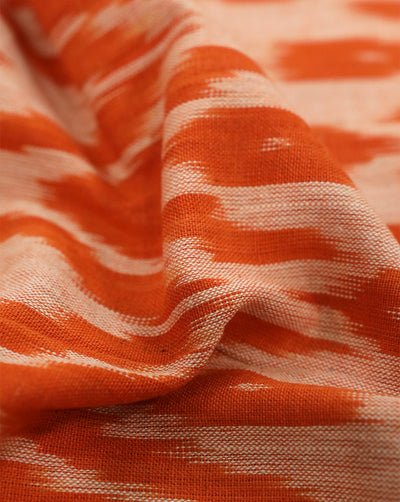 YARN DYED COTTON IKAT FABRIC