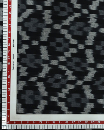 YARN DYED COTTON IKAT FABRIC