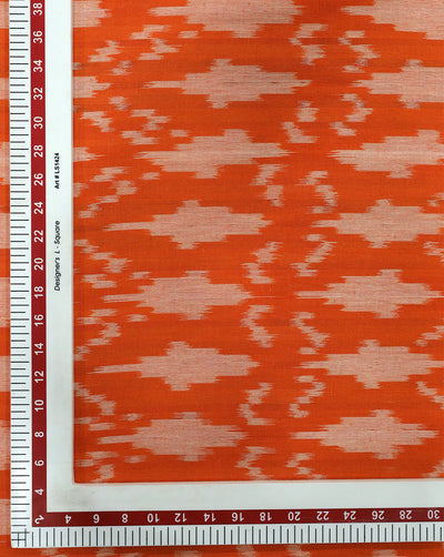 YARN DYED COTTON IKAT FABRIC