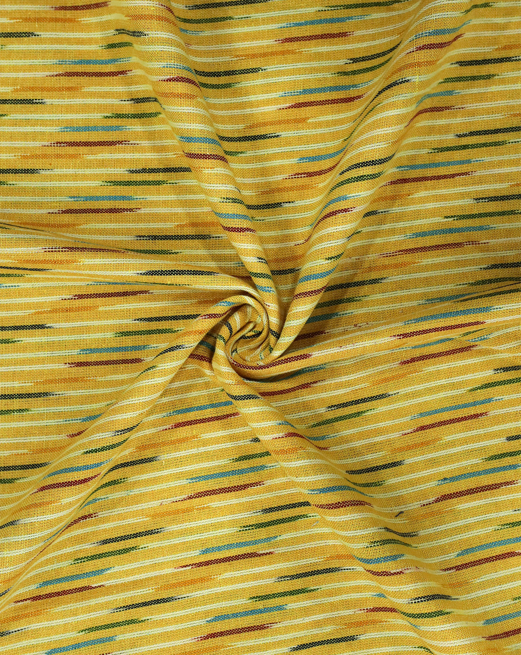 YARN DYED COTTON IKAT FABRIC