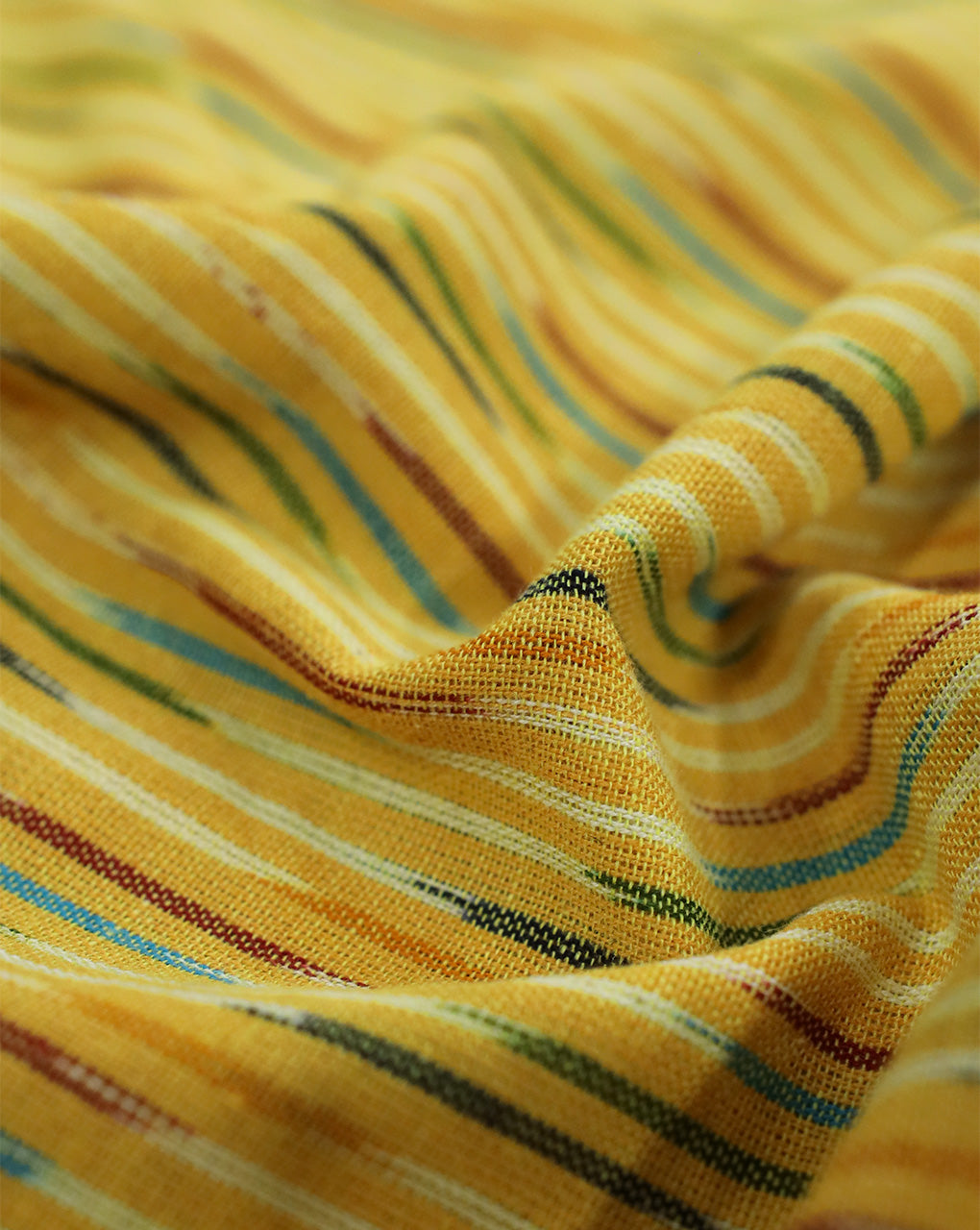 YARN DYED COTTON IKAT FABRIC