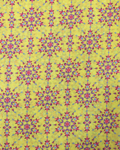 GEOMETRIC DESIGN DIGITAL PRINTED FABRIC (WIDTH-56 INCHES)