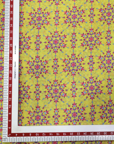 GEOMETRIC DESIGN DIGITAL PRINTED FABRIC (WIDTH-56 INCHES)