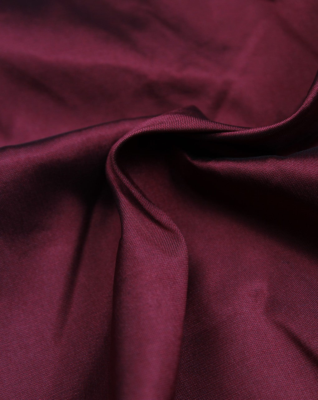 Plain Maroon Polyester Taffeta Fabric