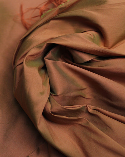 Plain Light Yellow Polyester Taffeta Fabric