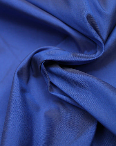 Plain Blue Polyester Taffeta Fabric