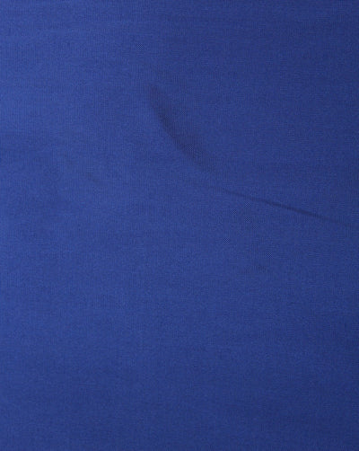 Plain Blue Polyester Taffeta Fabric