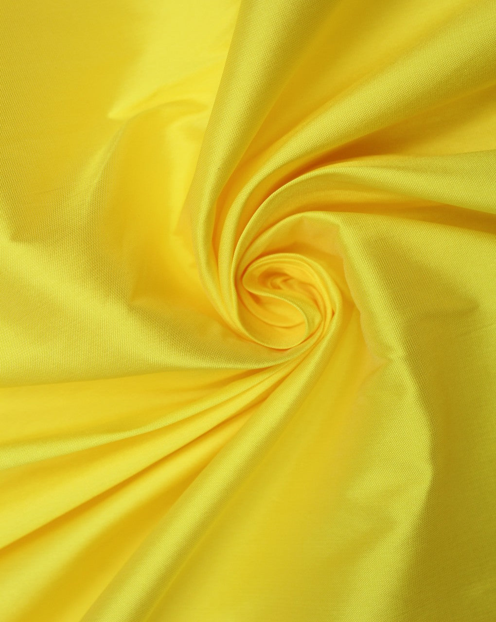 Plain Yellow Polyester Taffeta Fabric