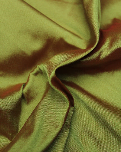 Plain Light Green Polyester Taffeta Fabric