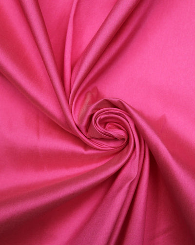 Plain Pink Polyester Taffeta Fabric