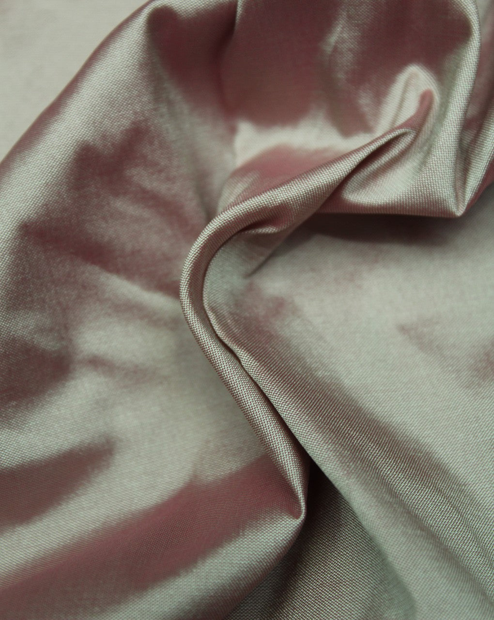 Plain Grey Polyester Taffeta Fabric