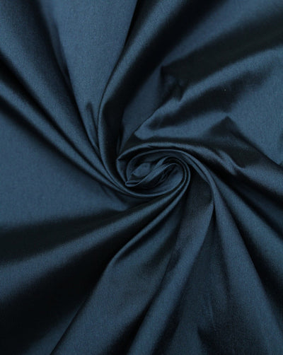 Plain Blue Polyester Taffeta Fabric