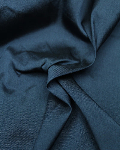 Plain Blue Polyester Taffeta Fabric