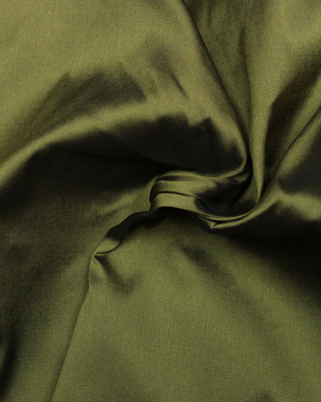 Plain Green Polyester Taffeta Fabric