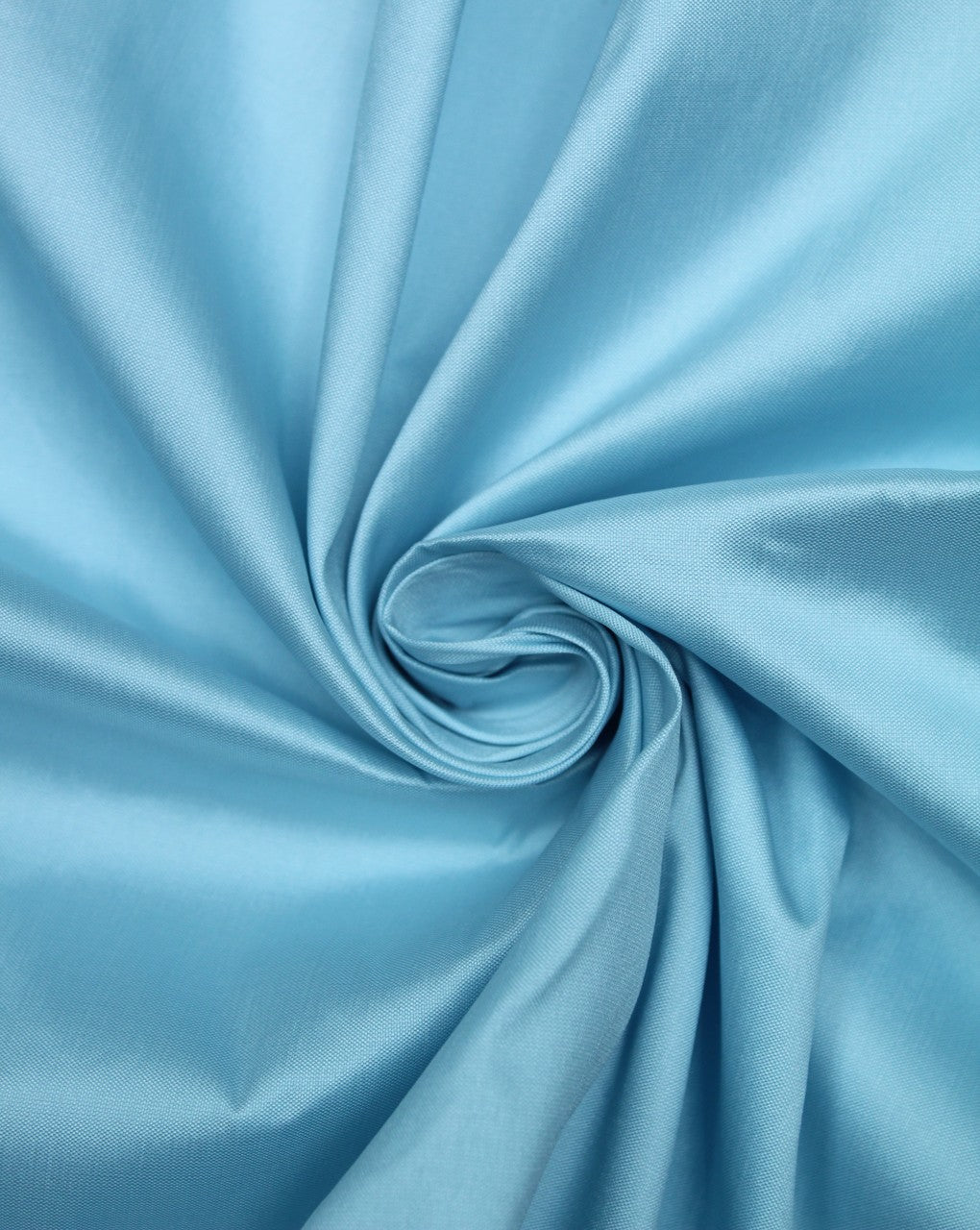 Plain Light Cyan Polyester Taffeta Fabric