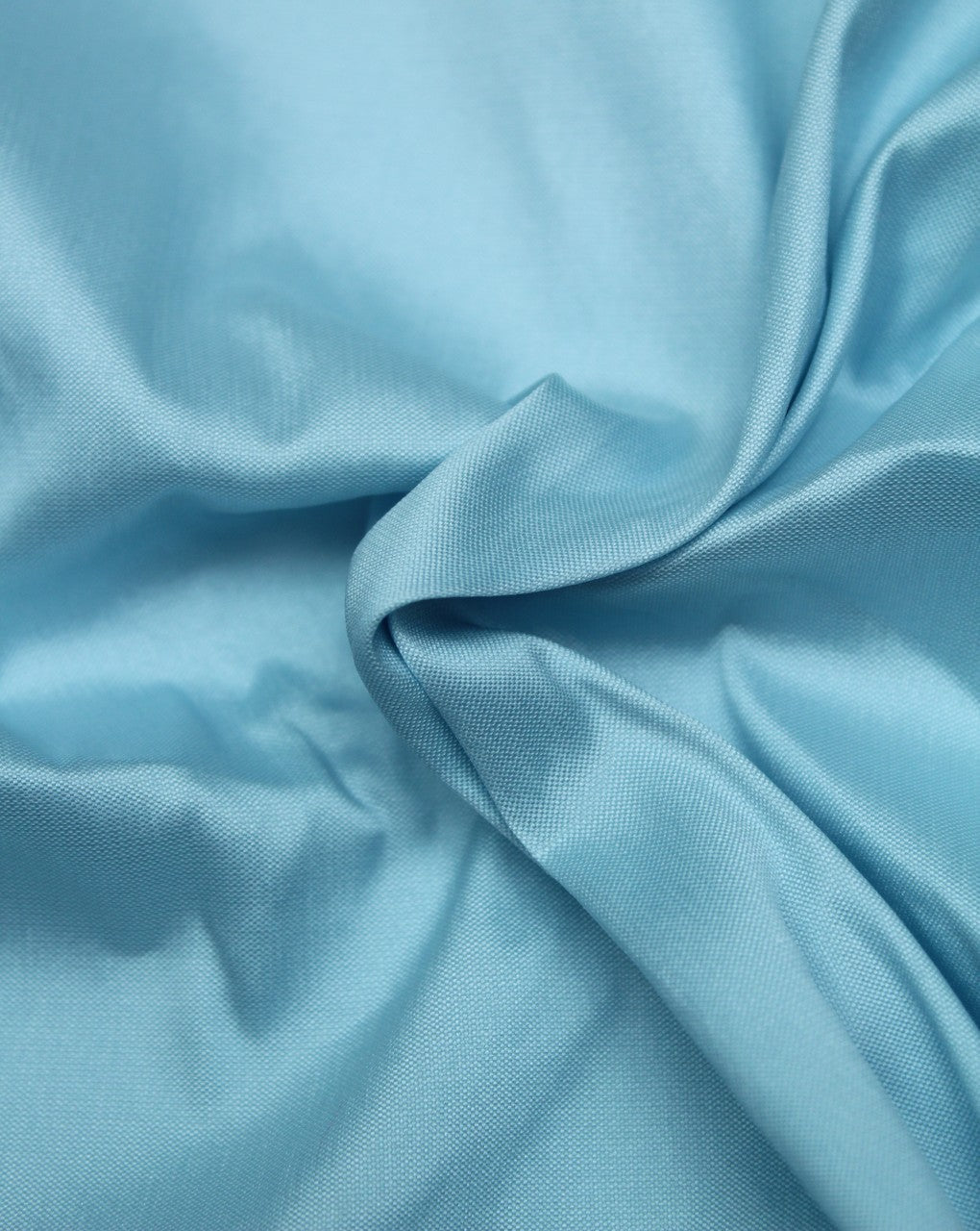 Plain Light Cyan Polyester Taffeta Fabric