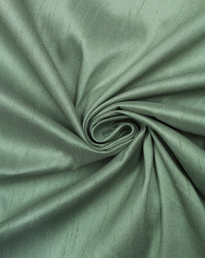 Plain LightGreen Poly Dupion Fabric