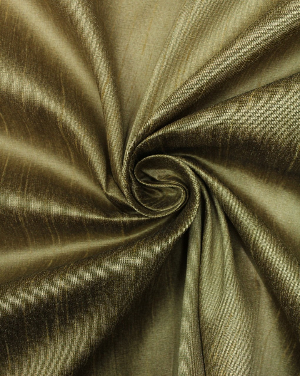 Plain Golden Poly Dupion Fabric