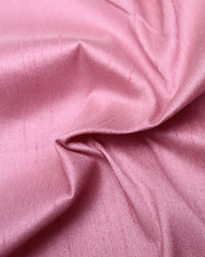 Plain Light Pink1 Poly Dupion Fabric