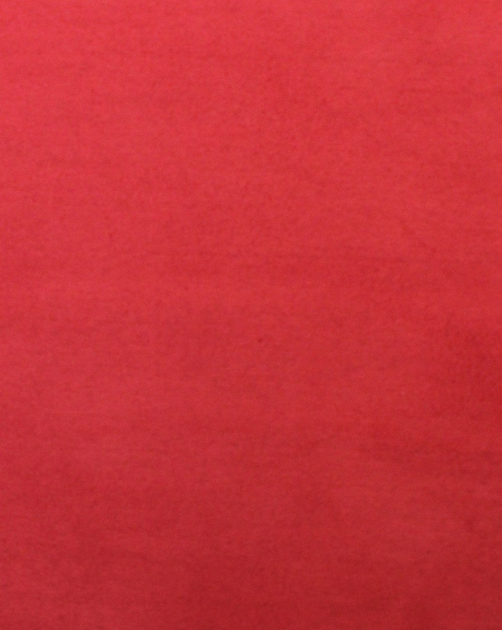 Plain Red Polyester Suede Fabric