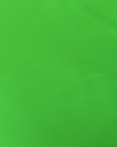 Plain Green 1 Lazer Georgette Fabric
